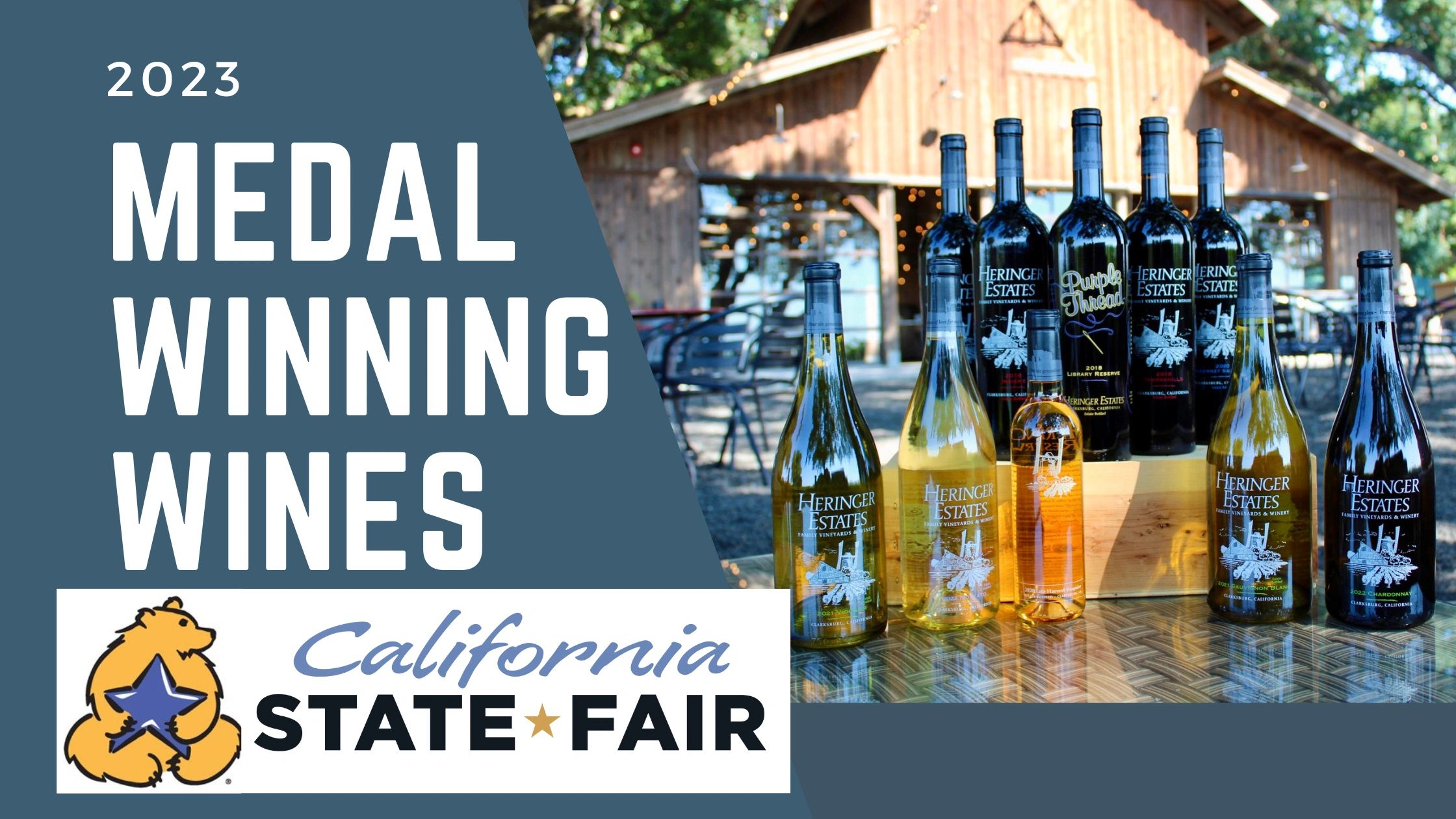 2023 Award Winning Wines from the California State Fair
